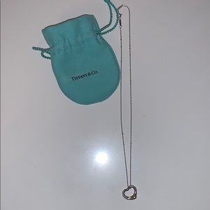 Tiffany and co heart necklace